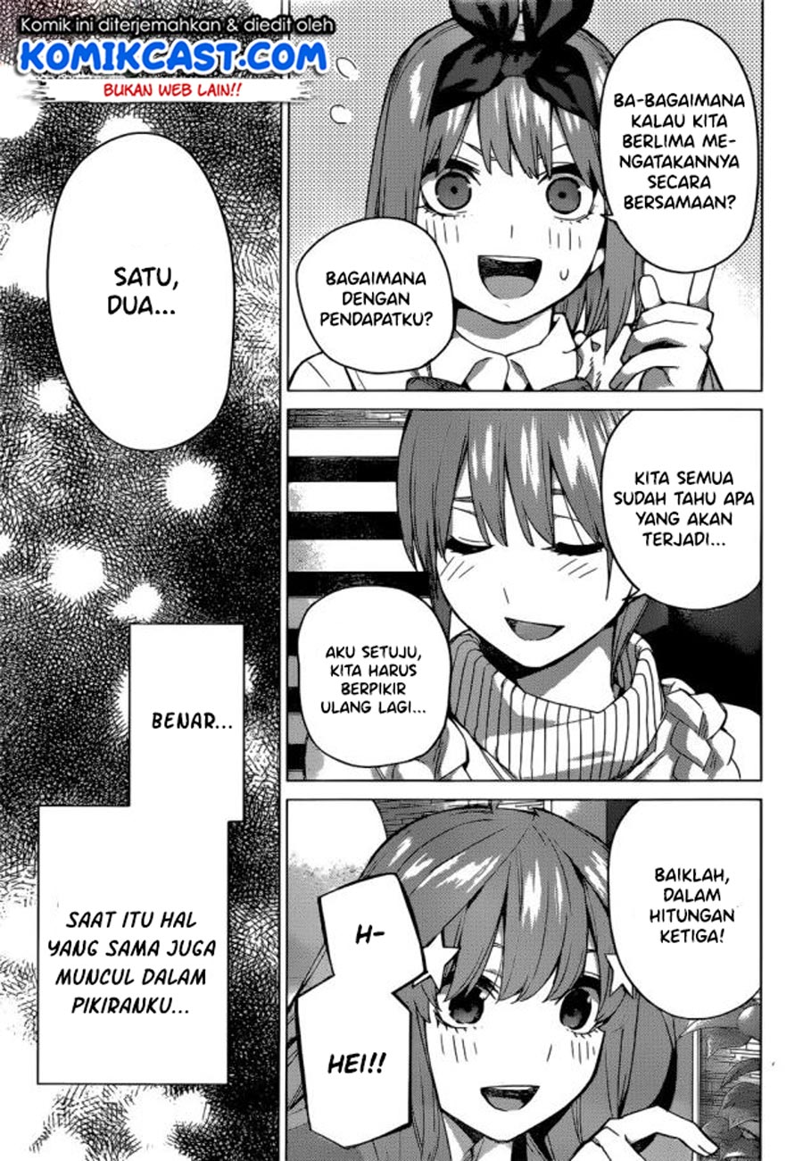 Go-Toubun no Hanayome Chapter 122 End